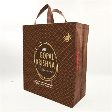 Sree Gopal Krishna Laminated Box Bag | Bagsguru