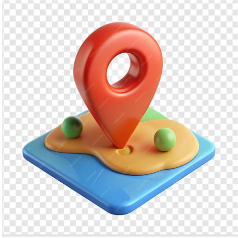 3D Map Pin with Line Icon 的图像结果