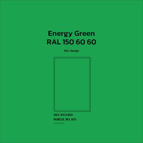 About RAL 150 60 60 - Energy Green Color - Color codes, similar colors ...