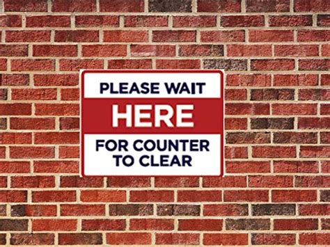 INSHOPFITTING Social Distancing Safety Floor Decals/POSTER Colorful ...