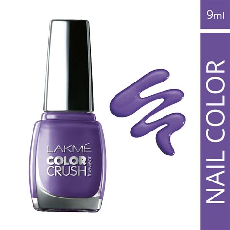 Lakme True Wear Color Crush Nail Color Shade-13, 9 ml Price, Uses, Side ...