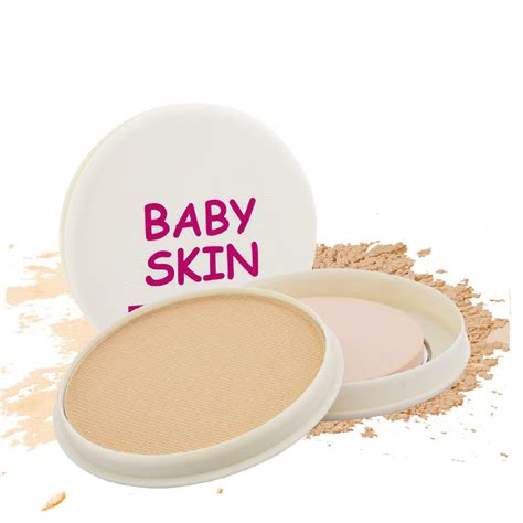 Buy Adbeni Baby Skin Face Powder Compact Matte Finish 14g | Flawless ...