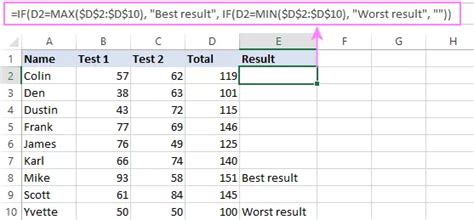 How to Use If Function in Excel for Multiple Using But 的图像结果