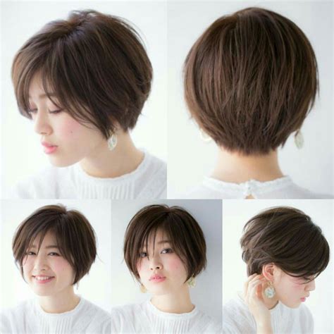 Asian japanese short bob haircut bob pixie crop Asian Bob Haircut ...