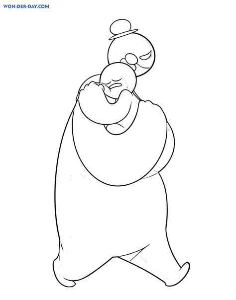 Dibujos de Doey the Doughman para colorear | WONDER DAY