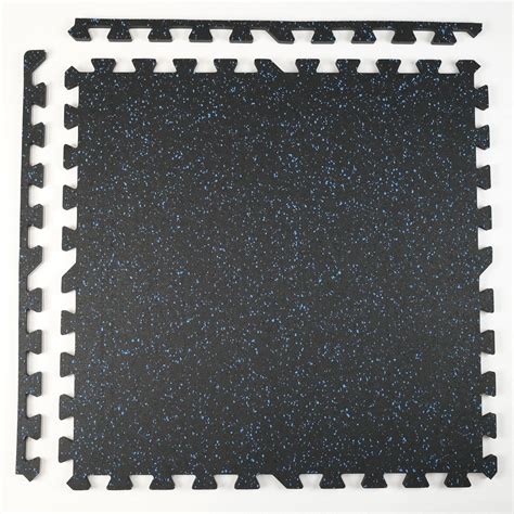 AIRHOP 0.56in Thick 24 Sq Ft Exercise Equipment Mats, 6 Tiles Upgraded ...