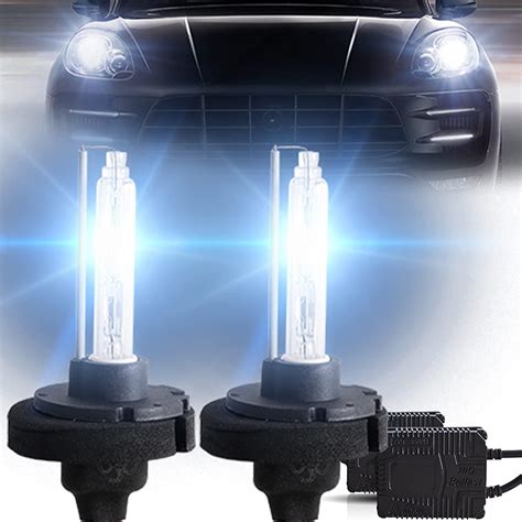 VLAND D2H Bulbs Conversion Kit with Ballasts, 12V 35W 6000K Diamond ...