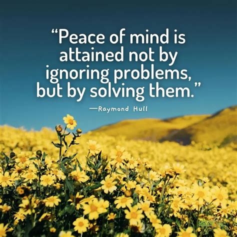 30 Beautiful Quotes about Peace of Mind