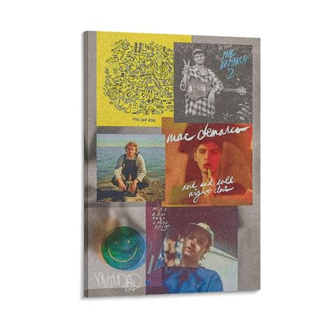 Mac Demarco Music Album Cover Signed Limited Poster Prints Canvas Wall ...