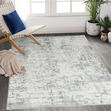 Art&Tuft Washable 9x12 Area Rug, Anti-Slip Backing Abstract Area Rugs ...
