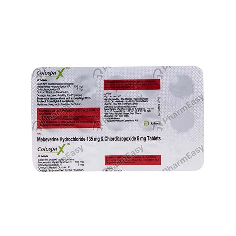 Colospa X Tablet: Uses, Side Effects, Price & Dosage | PharmEasy