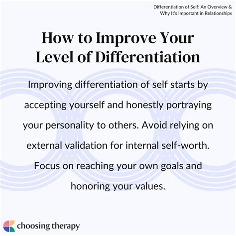 Differentiation of Self: An Overview & Why It’s Important in Relationships