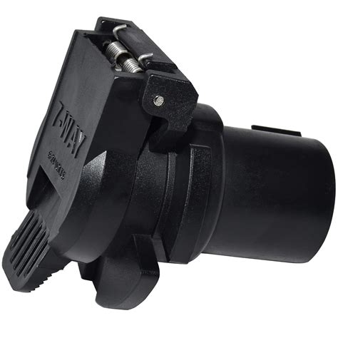 Oyviny Replacement 7-Way RV Blade Trailer Connector Socket Twist-Lock ...