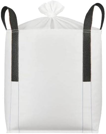 Jumbobagshop 1000 Kg Capacity FIBC Bulk Bag with Black Handle – Heavy ...