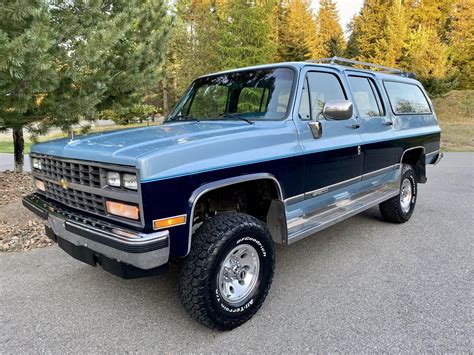 No Reserve: 1990 Chevrolet Suburban V1500 Silverado 4x4 for sale on BaT ...