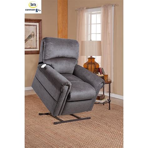 Serta Polo Club Kohl Polyester Upholstered Powered Reclining Recliner ...