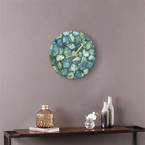Agate Clocks | Gemstone Clocks | Quartz Clocks – Writings On The Wall