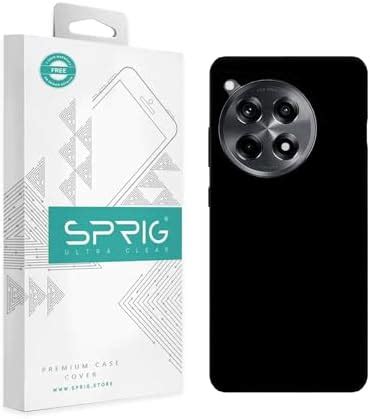 SPRIG Compatible with Oneplus 12R Phone Liquid Silicone Premium Back ...