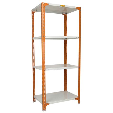 Mil-Nil Prime CRC Sheet 4 Shelf Multipurpose Slotted Angle Rack, 60 x ...