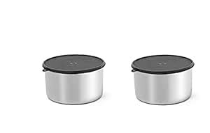 Buy Signoraware Store well Stainless Steel Jumbo Container 3ltr, Set of ...