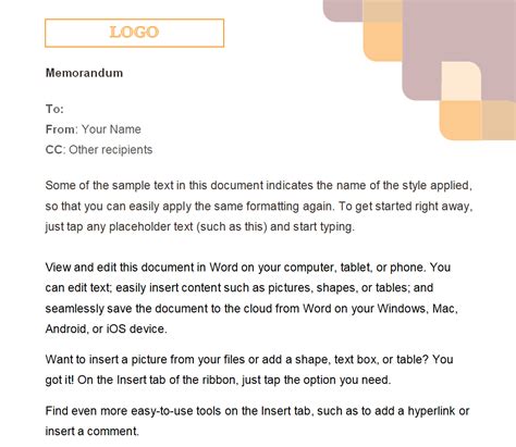 Image result for Business Memo Format