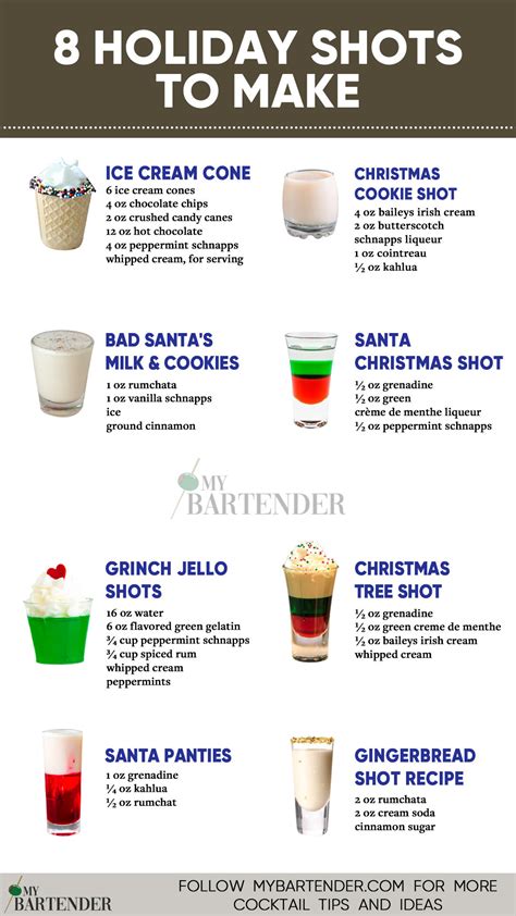 15 Delicious Holiday Shots for the Festive Season | Recipe | Christmas ...