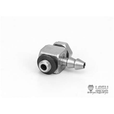 scm-modellbau - Lesu Hydraulik Verbindung M3 abgewinkelt, 3,90