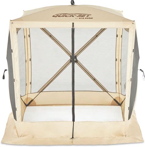 Amazon.com : Rengue 12x12ft Pop-Up Camping Canopy Gazebo, Screen Tent ...