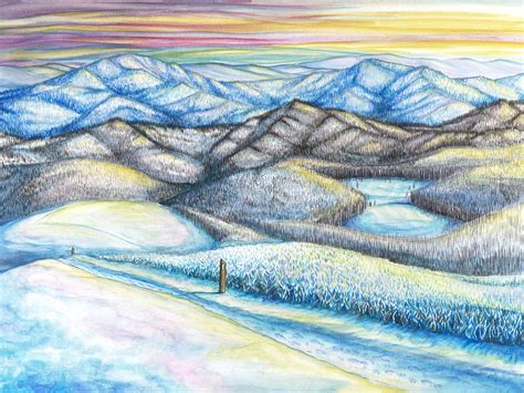 How To Draw Appalachian Mountains