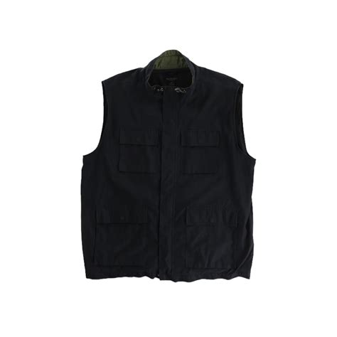 【OTSU】N/S smooth fabric hi-neck gimmick vest -8677- | cv