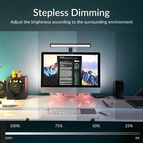 Apexel Monitor Light Bar Led Fill Light Rechargeable for Streaming ...