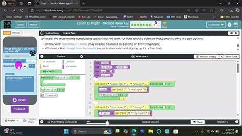 Image result for Code.org Lesson 12 Answers