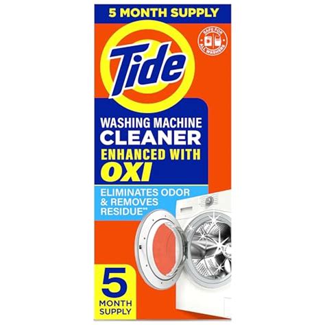 Tide Washing Machine Cleaner Instructions 的图像结果