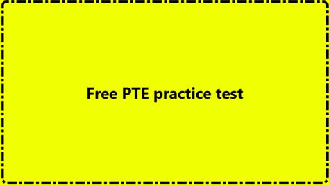 Image result for Pte Test Simulation