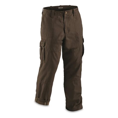Men's Cargo Snow Pants FREE SOLDIER Men's Fleece Lined Cargo Pants ...
