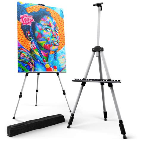 Buy Portable Artist Easel Stand - Adjustable Height Painting Easel with ...