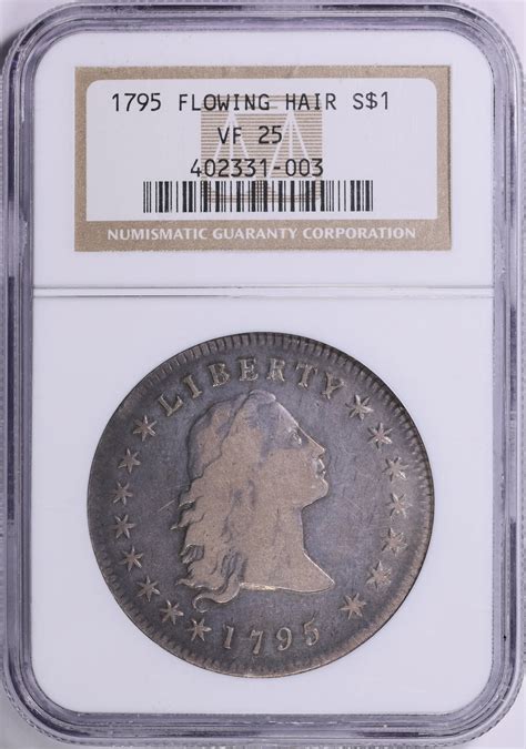 Flowing Hair Silver Dollar