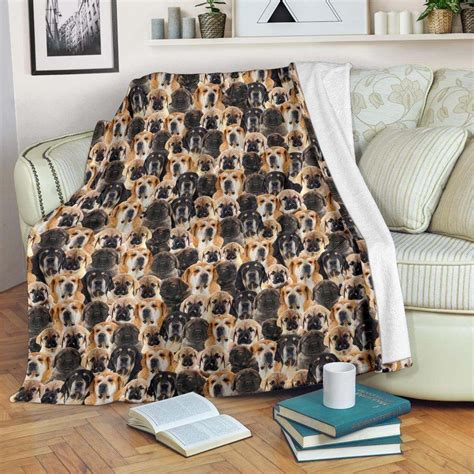 Order Spanish Mastiff Full Face Blanket from Brightroomy now!