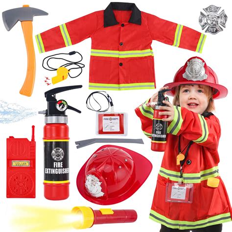 Fireman Costume For Kids Toddler Fireman Costume Spirithalloween.com