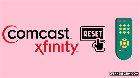Image result for Xfinity Remote Reset Button Not Working