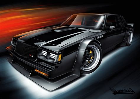 ArtStation - Buick GNX Grand National Protouring Rendering, ANDREAS ...