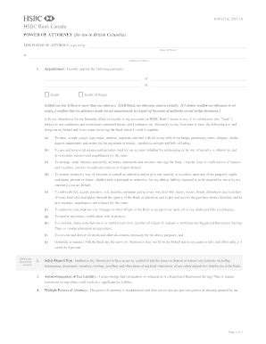 Job Application Form British Columbia Power Of Attorney Form | pdfFiller