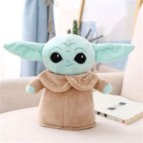 Bobbleheads & More By Insain Baby Yoda 35 cm Soft Toy from Mandalorian ...