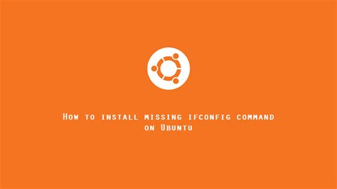 Image result for Ifconfig Command Not Found Linux