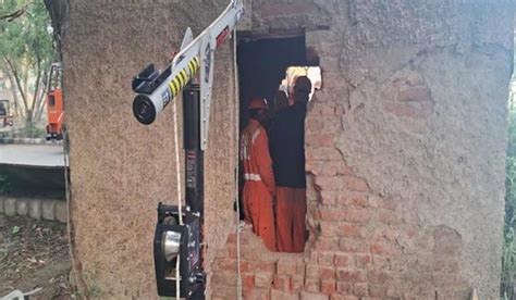 Watch: Rescue work in progress after child falls into borewell in Delhi ...