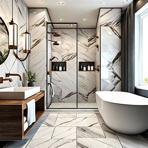 20 Elegant Marble Floor Bathroom Ideas: Design Inspiration for Your Home