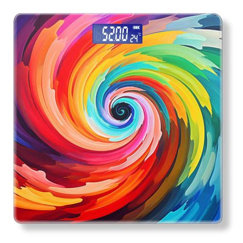 Bathroom Scale, Highly Accurate Digital Body Scale,Precisely Measures ...