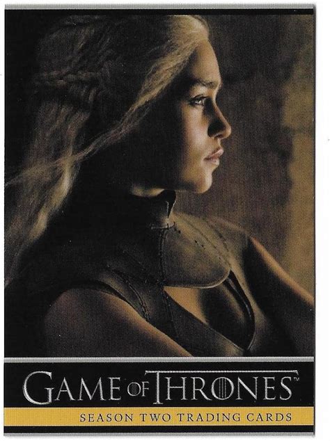 2013 Game of Thrones Season 2 Trading Cards Promo Card P1 Daenerys ...