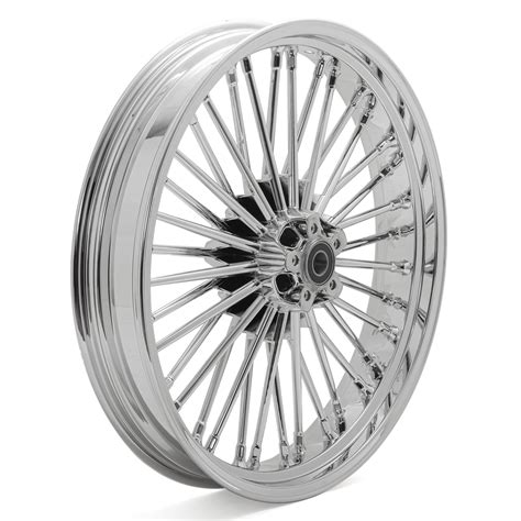 21x3.5 Fat Spoke Chrome Front Wheel Rim for Harley Dyna Series 2008 ...