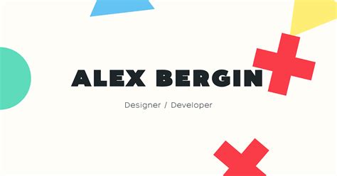 Alex Bergin's Portfolio